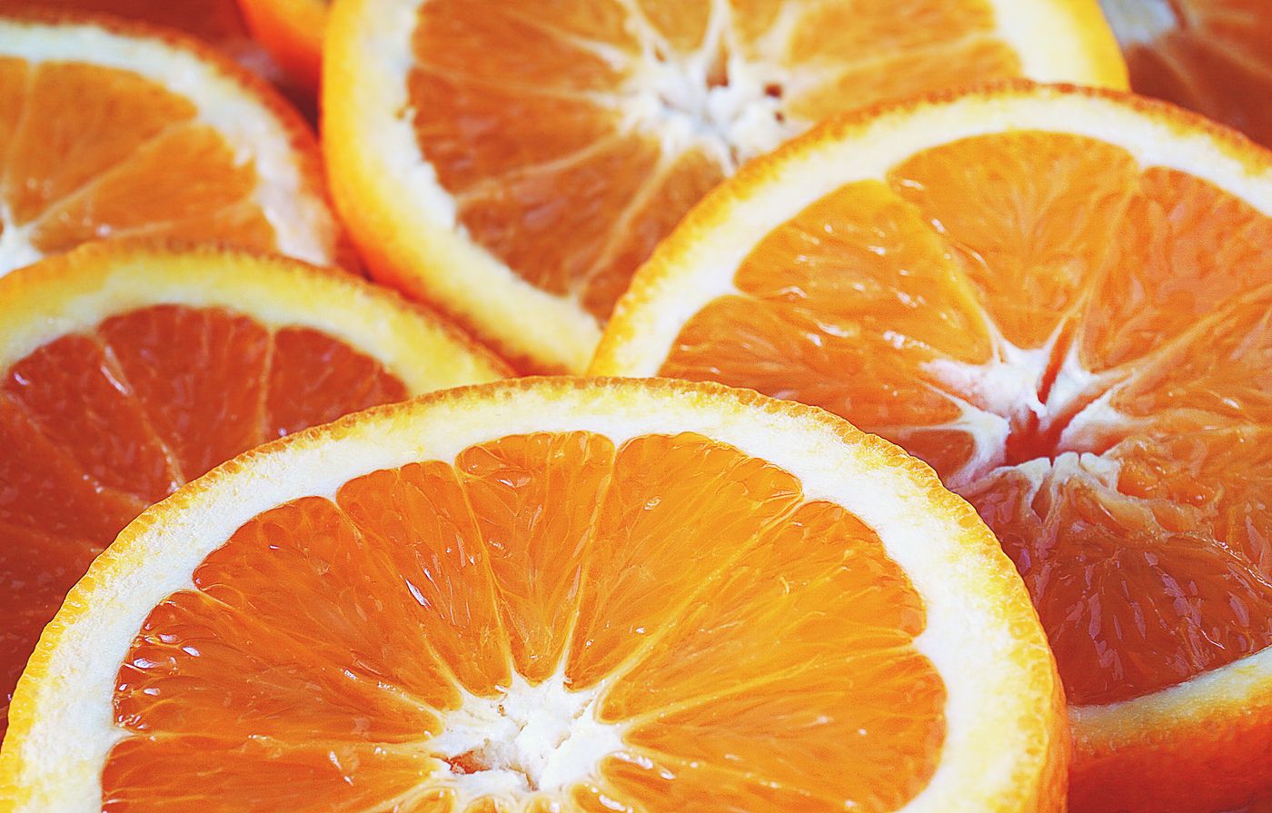 Vitamin C — sliced oranges